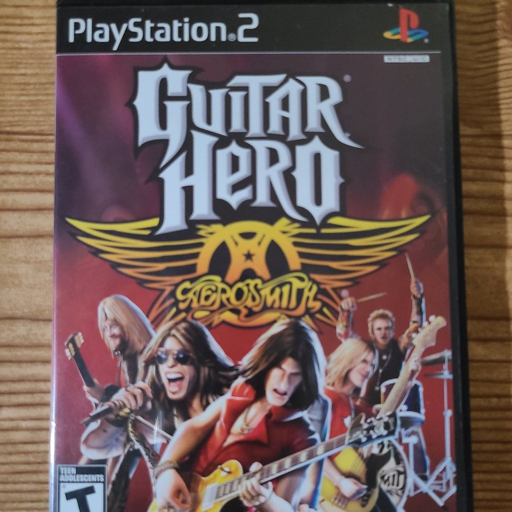 Guitar Hero Aerosmith Playstation 2 game (CIB)